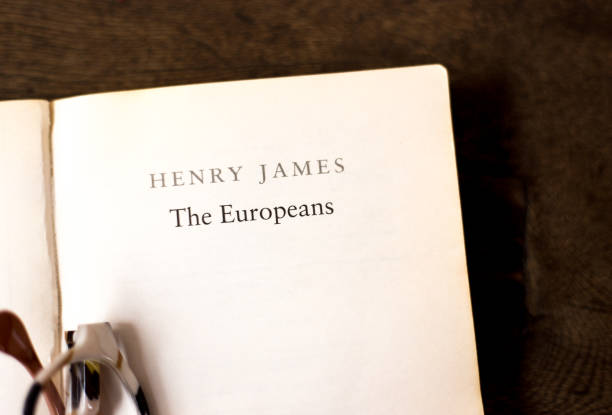 istock Open Book, Title: The Europeans by Henry James 2193331437