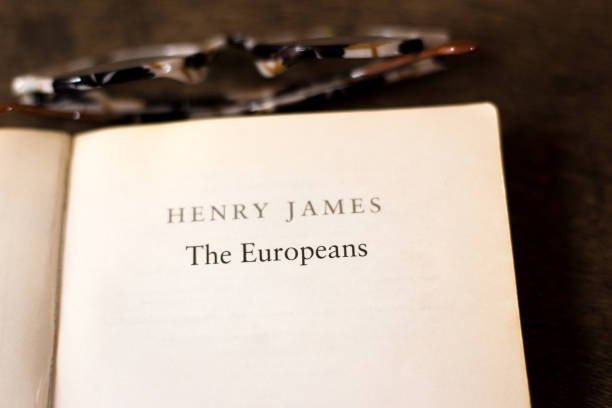 istock Open Book, Title: The Europeans by Henry James 2193331444