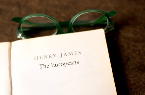 istock Open Book, Title: The Europeans by Henry James 2193331460