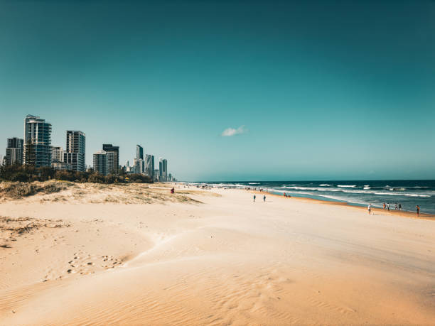 Gold Coast Cityscape: Vibrant Skyline Meets Coastal Paradise, Queensland, Australia