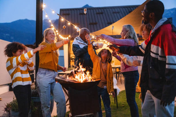 istock Diverse Multigenerational Family Enjoying a Campfire Evening Outdoors 2193341896