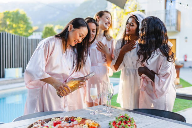 istock Bachelorette Party Celebration with Friends 2193341994