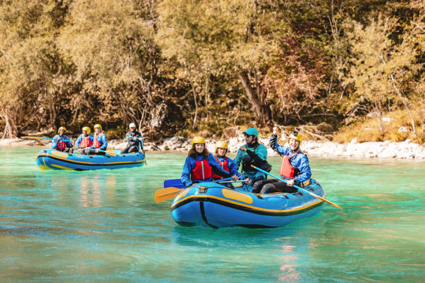 Adventure Family Rafting Trip with Guide on River
