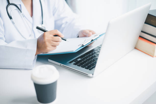 istock Concept business doctor education essential globalization, student learn and study in university and college to master knowledge needed travel global economy. book stethoscope for medical health care 2193344754