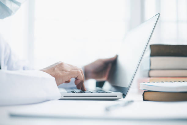 Concept business doctor education essential globalization, student learn and study in university and college to master knowledge needed travel global economy. book stethoscope for medical health care