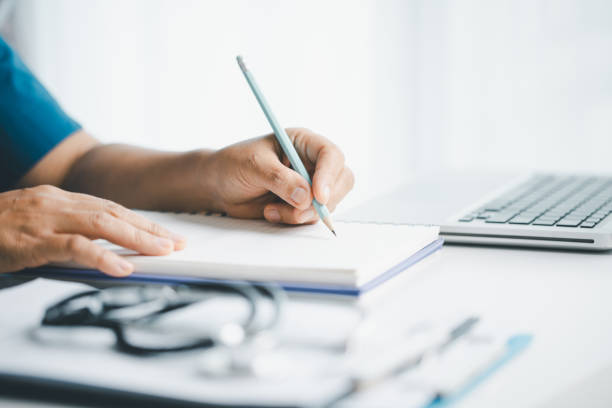 istock Concept business doctor education essential globalization, student learn and study in university and college to master knowledge needed travel global economy. book stethoscope for medical health care 2193344840