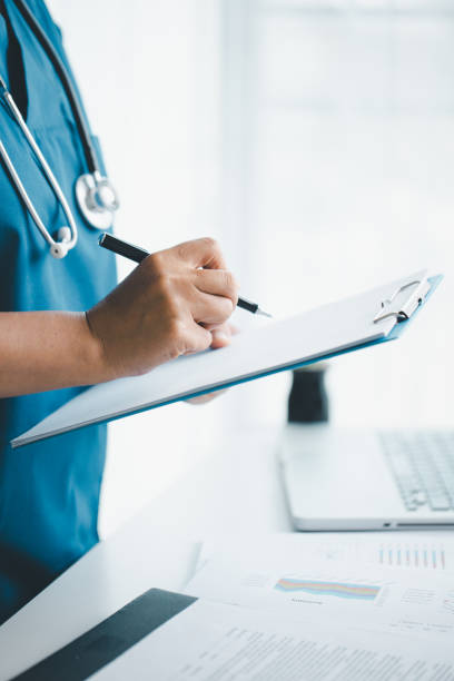 istock Concept business doctor education essential globalization, student learn and study in university and college to master knowledge needed travel global economy. book stethoscope for medical health care 2193344889