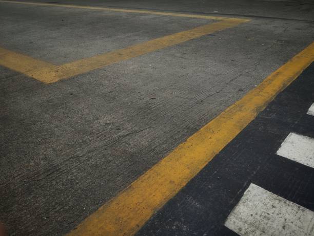 istock Yellow lines and crosswalks 2193346862