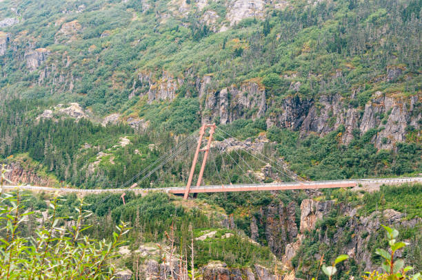 istock Railway suspension bridge in Alaska 2193349651