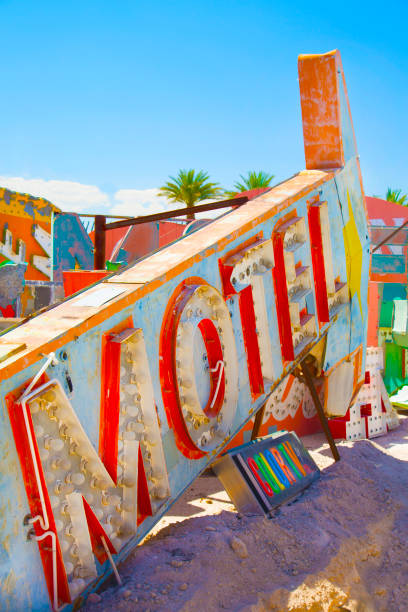istock Las Vegas,  old signage in pile. 2193351319