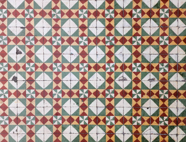istock Beutiful colorful Peranakan tiles in historic George Town , Penang. 2193359537