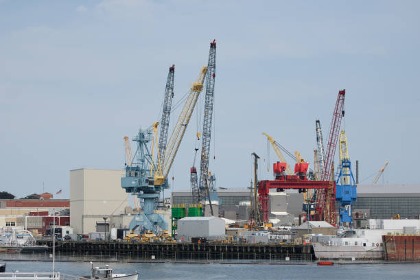 U.S. Naval Shipyard on the