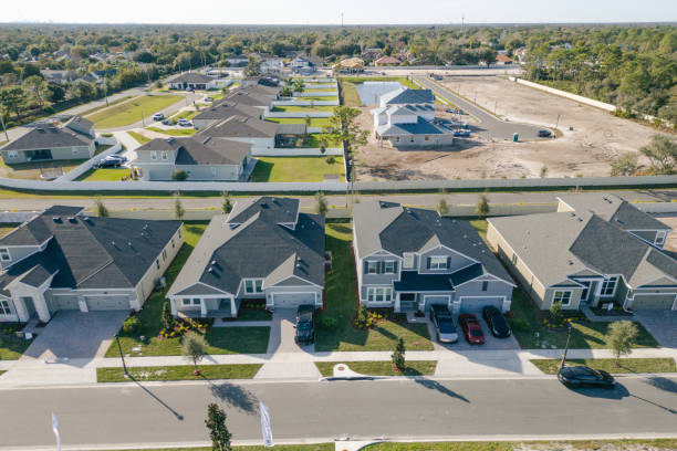 istock Newly Built Houses- Orlando Florida - Developing Neighborhood 2193365727