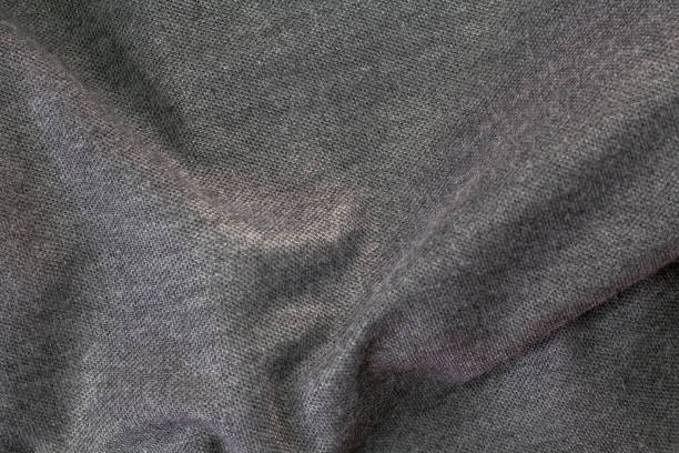 istock Abstract fabric background, Grey fabric cloth background, texture of crumpled Grey fabric background 2193371002