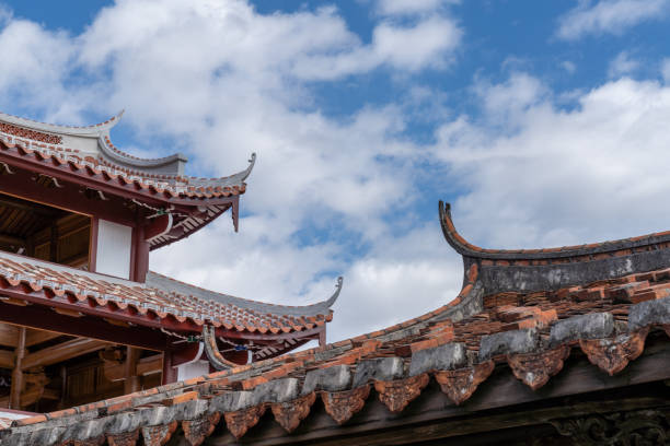 istock The eaves corners of traditional Chinese temple architecture 2193379156