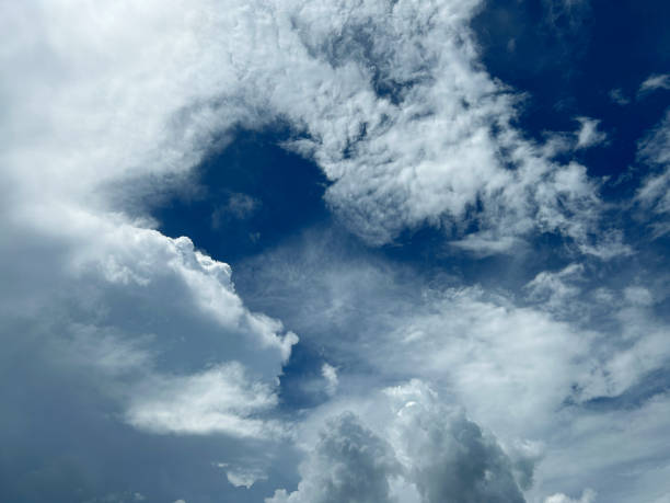 istock Caribbean dramatic sky clouds hours before a tropical storm hurricane 2193379758