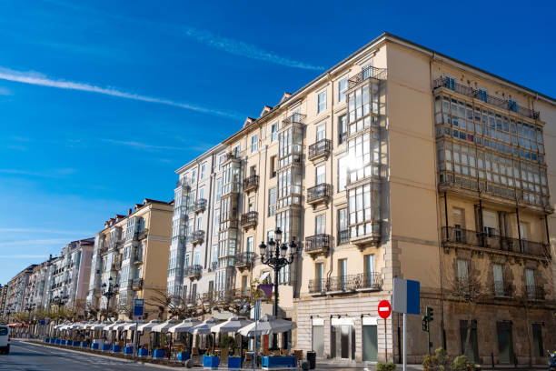 istock Santander Bay, Bahia de Santander facades in Cantabria Spain 2193380897