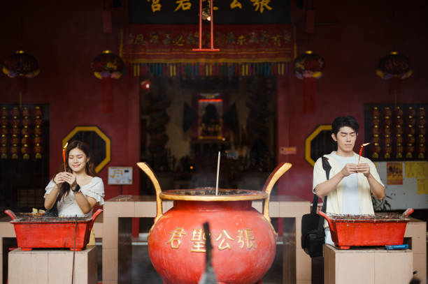 Asian Chinese drum used for lion dance events.