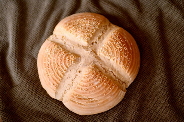 homemade artisan bread: cheese bun