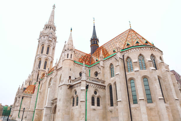 istock Saint Matthew gothic Cathedral in Budapest 2193388567
