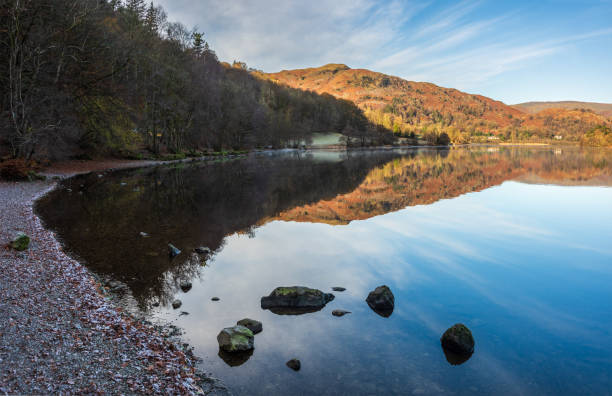 istock Lovely crisp fresh morning landscape image around Grasmere in Lake District 2193405730