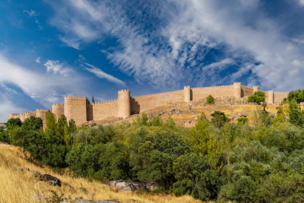 istock Medieval Walls in Avila, UNESCO site, Castile and Leon, Spain 2193409257