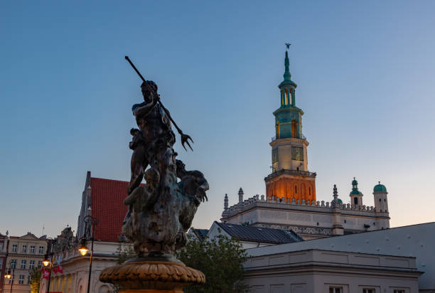 istock Poznan Old Market Square at Sunrise 2193409720