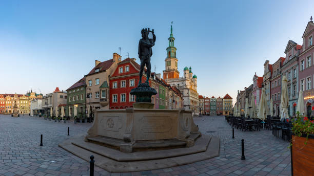 istock Poznan Old Market Square at Sunrise 2193409747