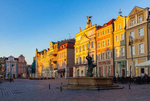 istock Poznan Old Market Square at Sunrise 2193409888