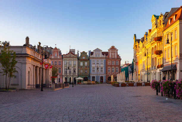 istock Poznan Old Market Square at Sunrise 2193409960