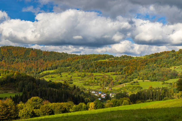 istock Autumn landscape in Mala Fatra mountains, Slovakia 2193409966