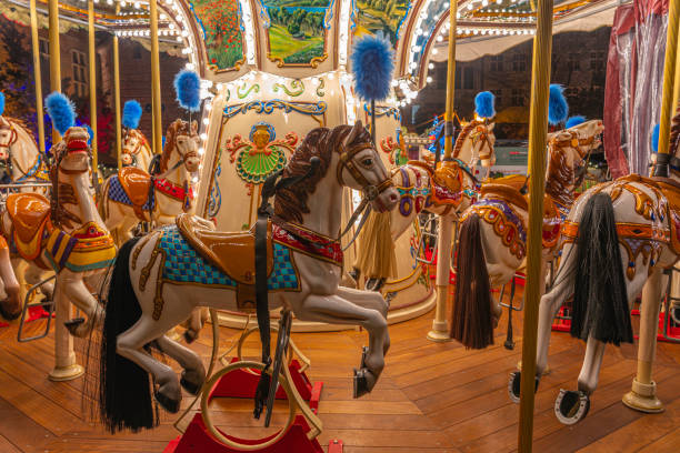 istock Carousel in Gdansk, Poland 2193410137