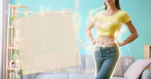 istock girl showing her body 2193410163