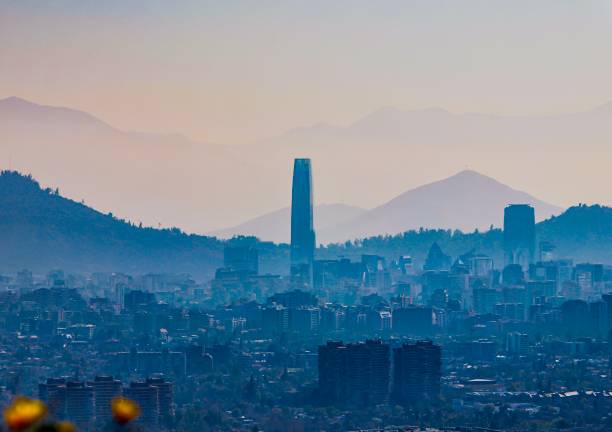 istock Santiago de Chile in Winter Smog 2193415653