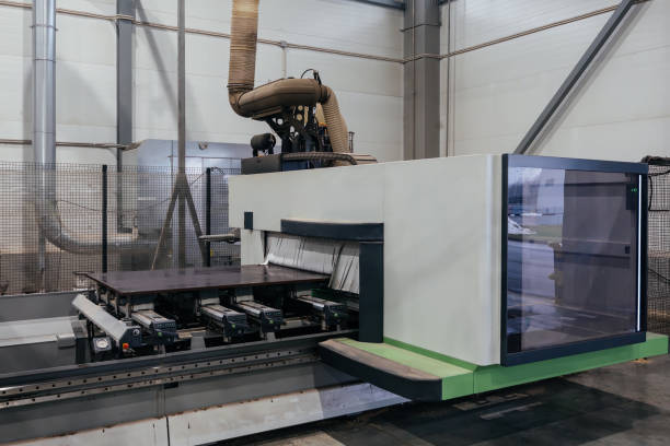 istock Machine for milling and boring of panels and solid wood 2193426019