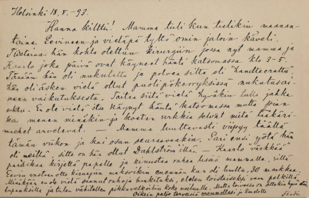 istock Antique handwritten letter 2193426623