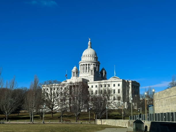 istock Rhode Island State House With Clear Blue Sky 2193447343