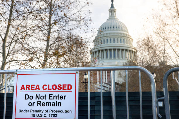 istock United States Capitol Closed - Do Not Enter 2193450657