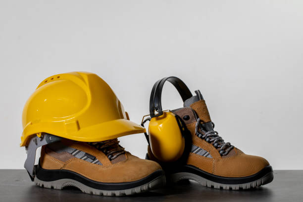 istock Essential Safety Gear for Construction and Industrial Work Environments and Tasks 2193451443