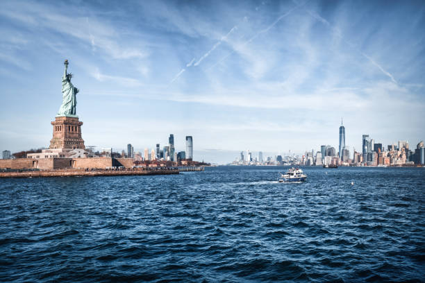 istock New York - Statue of Liberty - Manhattan 2193451505