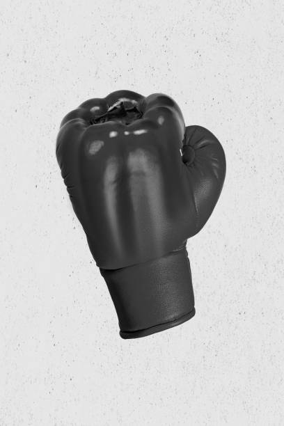 istock Creative abstract collage template graphics image of red pepper boxing glove isolated drawing background 2193453956