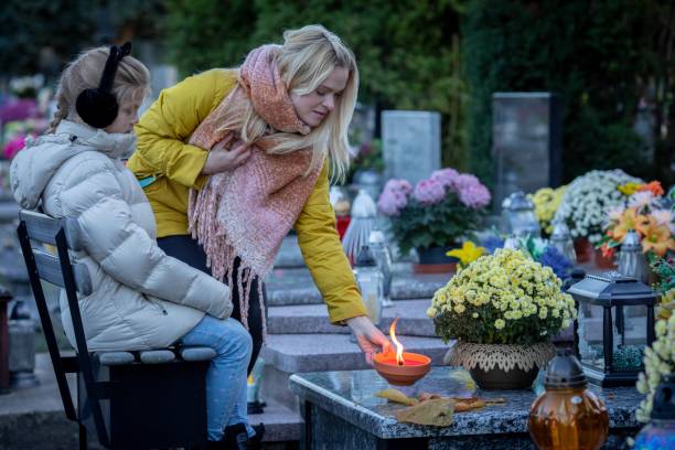 istock Remembering and honoring our beloved ones at a peaceful cemetery brings us comfort 2193457648