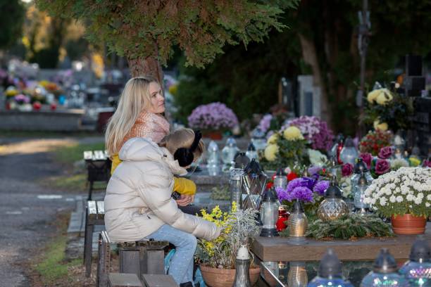 istock Taking a thoughtful visit to a cemetery can bring about deep feelings of remembrance and reflection 2193458374
