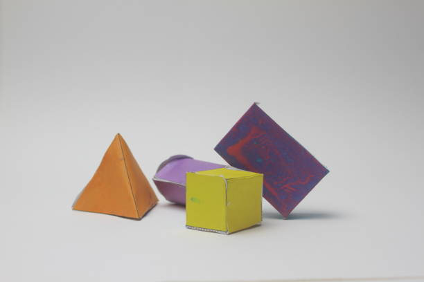 istock Colorful Paper Geometric Shapes for Creative Play 2193461675