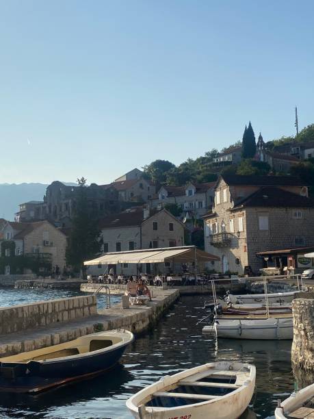 istock Boats on Perast Bay, Perast, Montenegro 2193463705