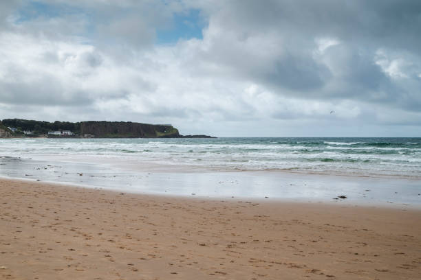 istock A panoramic view of White Park Bay 2193494058