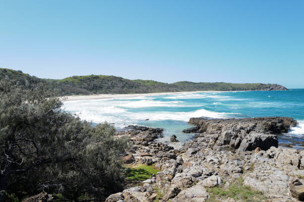 istock Blue Beach in Australia on a Summer Day 2193495913