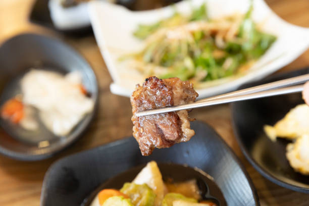 istock Korean Seasoned beef ribs bbq 2193497696