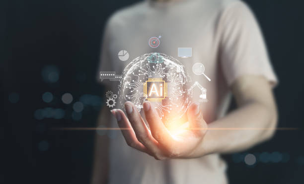 istock AI Future World The concept of artificial intelligence influences digital technology systems worldwide, analyzing controlling industrial machinery, communication, and borderless business. 2193504392