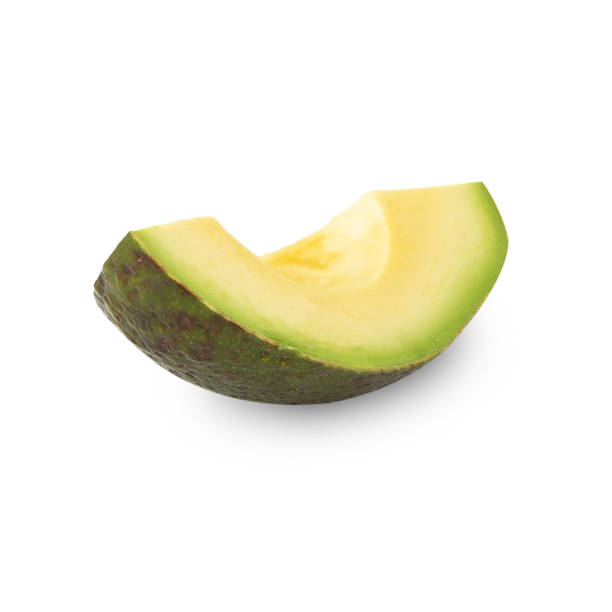 istock Avocado sliced isolated on white background with clipping path, full depth of field 2193506601